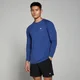Haut à manches longues MP Performance pour hommes – Bleu cobalt chiné