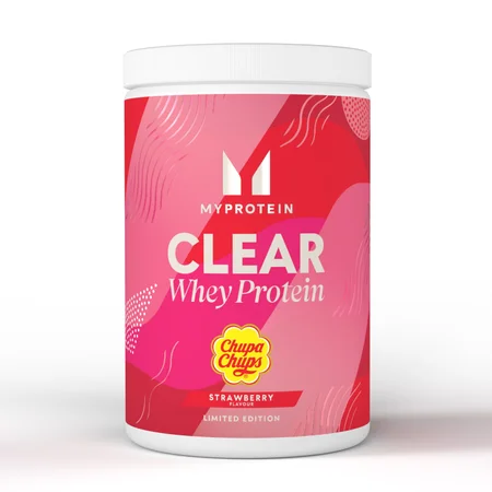 Clear Whey – Saveur fraise Chupa Chups®