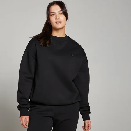 Sweat oversize MP Basics pour femmes – Noir