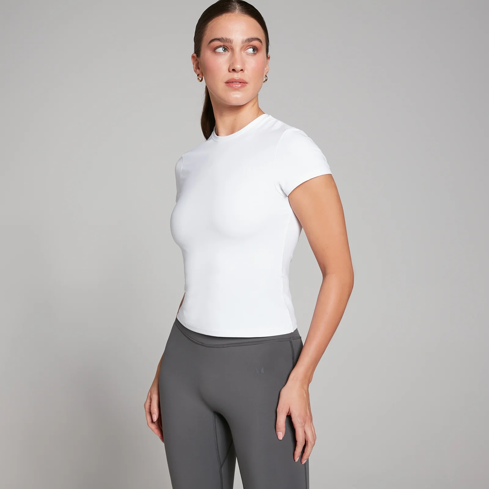 T-shirt moulant à manches courtes MP Tempo pour femmes – Blanc - XXSImage1