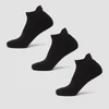 Chaussettes d’entraînement unisexes MP (lot de 3 paires) – Noir