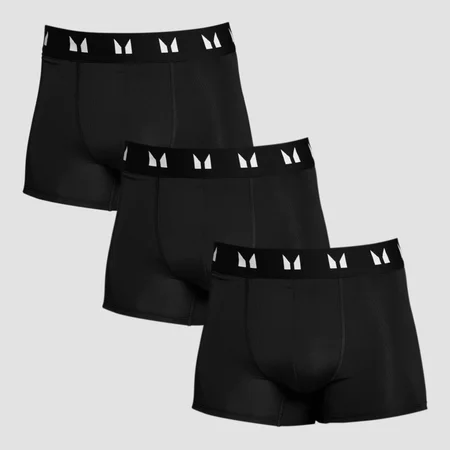 Boxer technique MP pour hommes (lot de 3) – Noir
