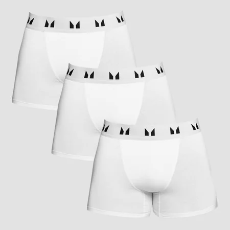 Boxer MP pour hommes – Blanc (lot de 3)