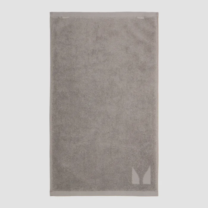 Serviette de toilette griffée MP – Orage