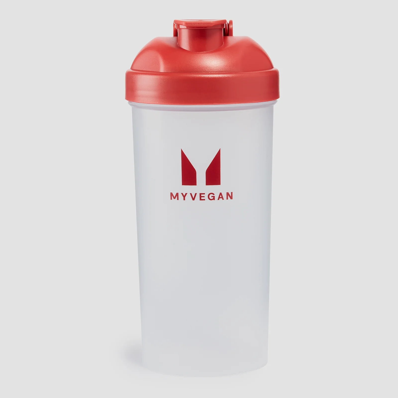 Myvegan Plastic Shaker Bottle - Burgundy - 600mlImage1