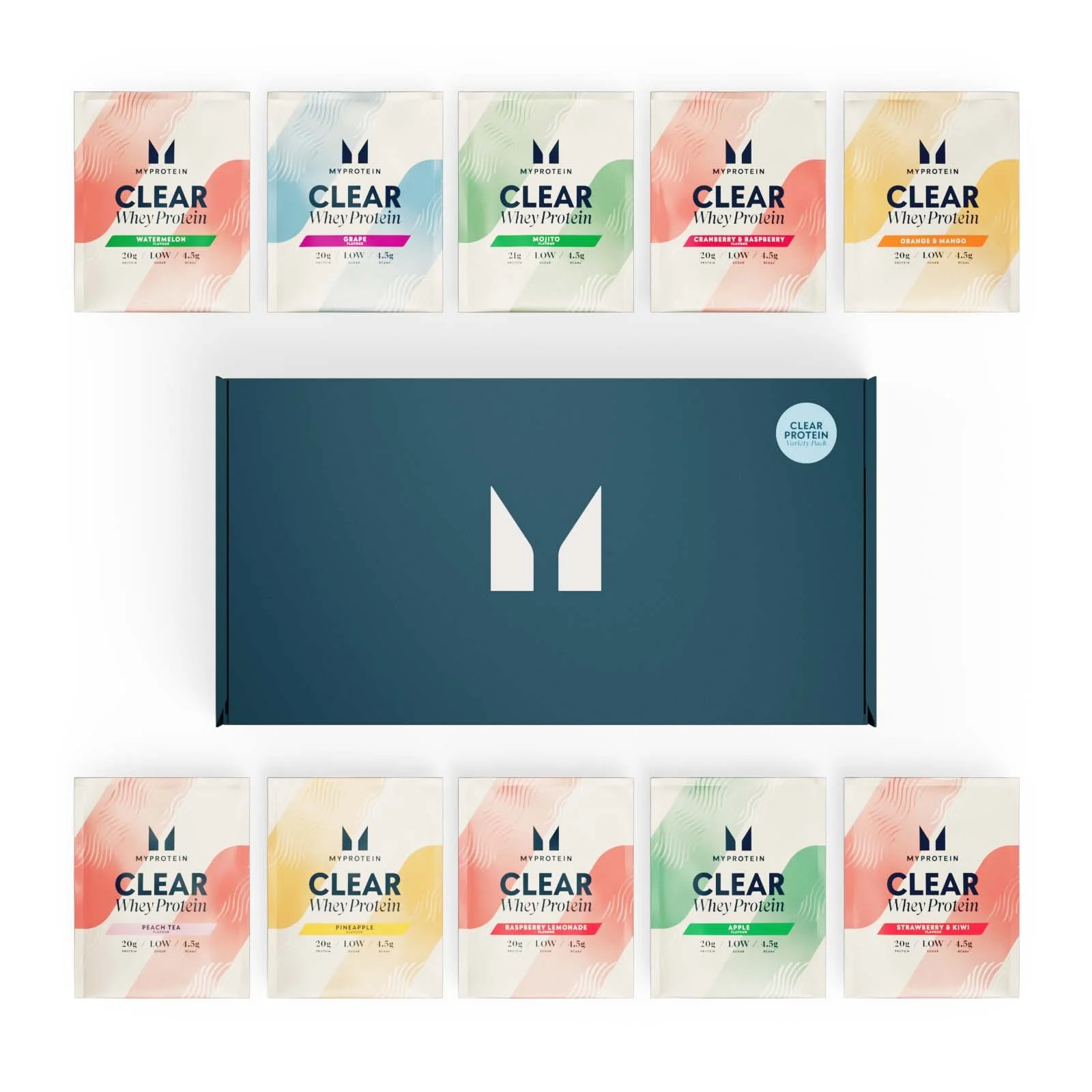 Assortiment Clear ProteinImage1