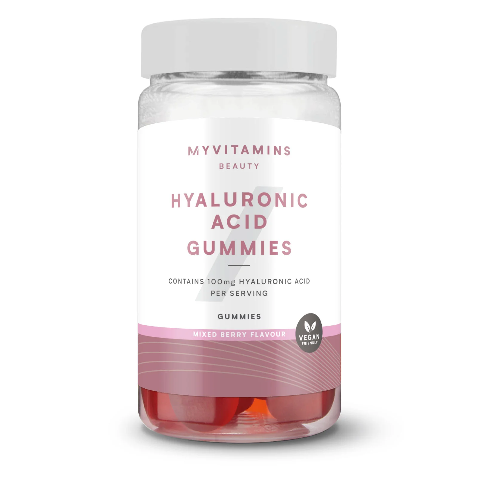 Pastilles gélifiées d’acide hyaluronique - 60gommes à mâcher - Mixed BerriesImage1