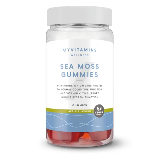 Pastilles gélifiées à la mousse de mer - 60gommes à mâcher - Pomme