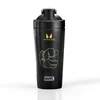 Shaker Hulk en acier inoxydable recyclé Myprotein – Noir