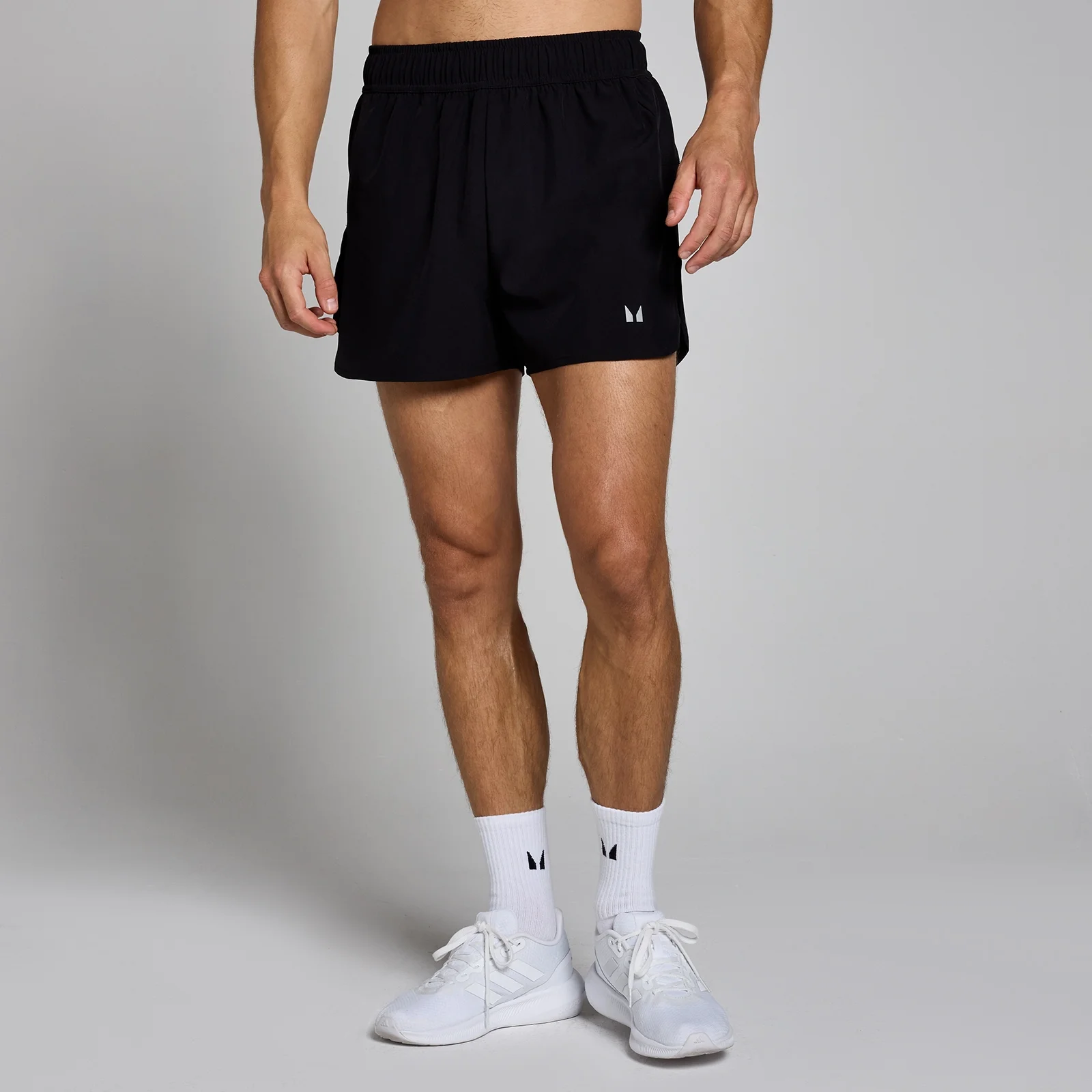 Short avec entrejambe de 8 cm MP Velocity pour hommes – Noir - LImage1