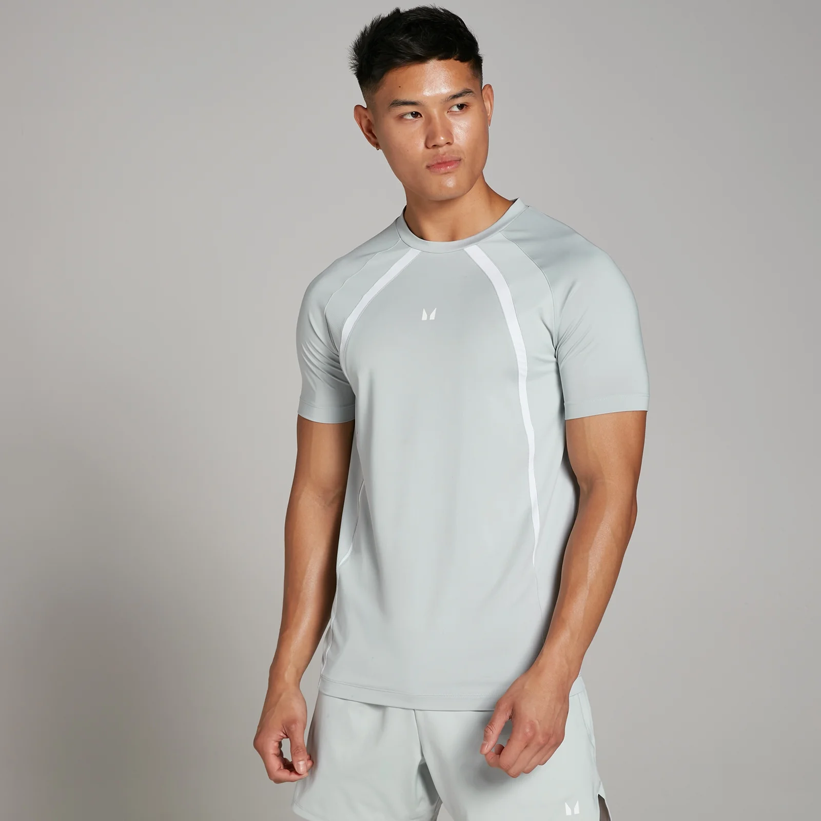 T-shirt MP Tempo pour hommes – Bleu pâle - SImage1