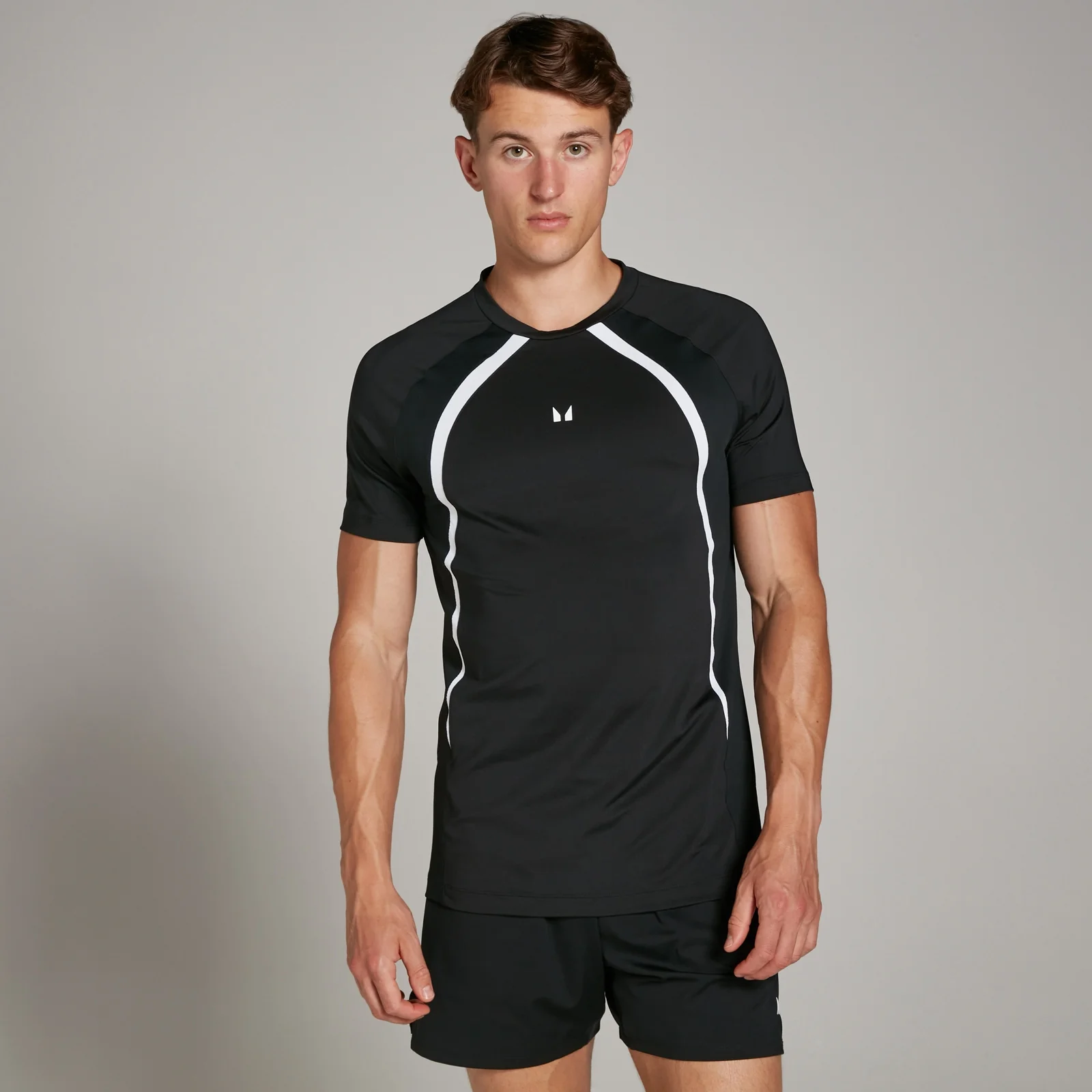 T-shirt MP Tempo Panel homme - Noir - XSImage1