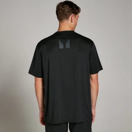 T-shirt d’entraînement oversize en maille filet MP Tempo pour hommes – Noir