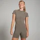 Combinaison courte MP Tempo Piping pour femmes – Espresso