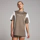 T-shirt oversize MP Tempo Contrast Retro pour femmes – Espresso