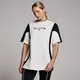 T-shirt oversize MP Tempo Contrast Retro pour femmes – Blanc