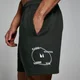 Short MP Tracking Graphic pour hommes – Noir délavé