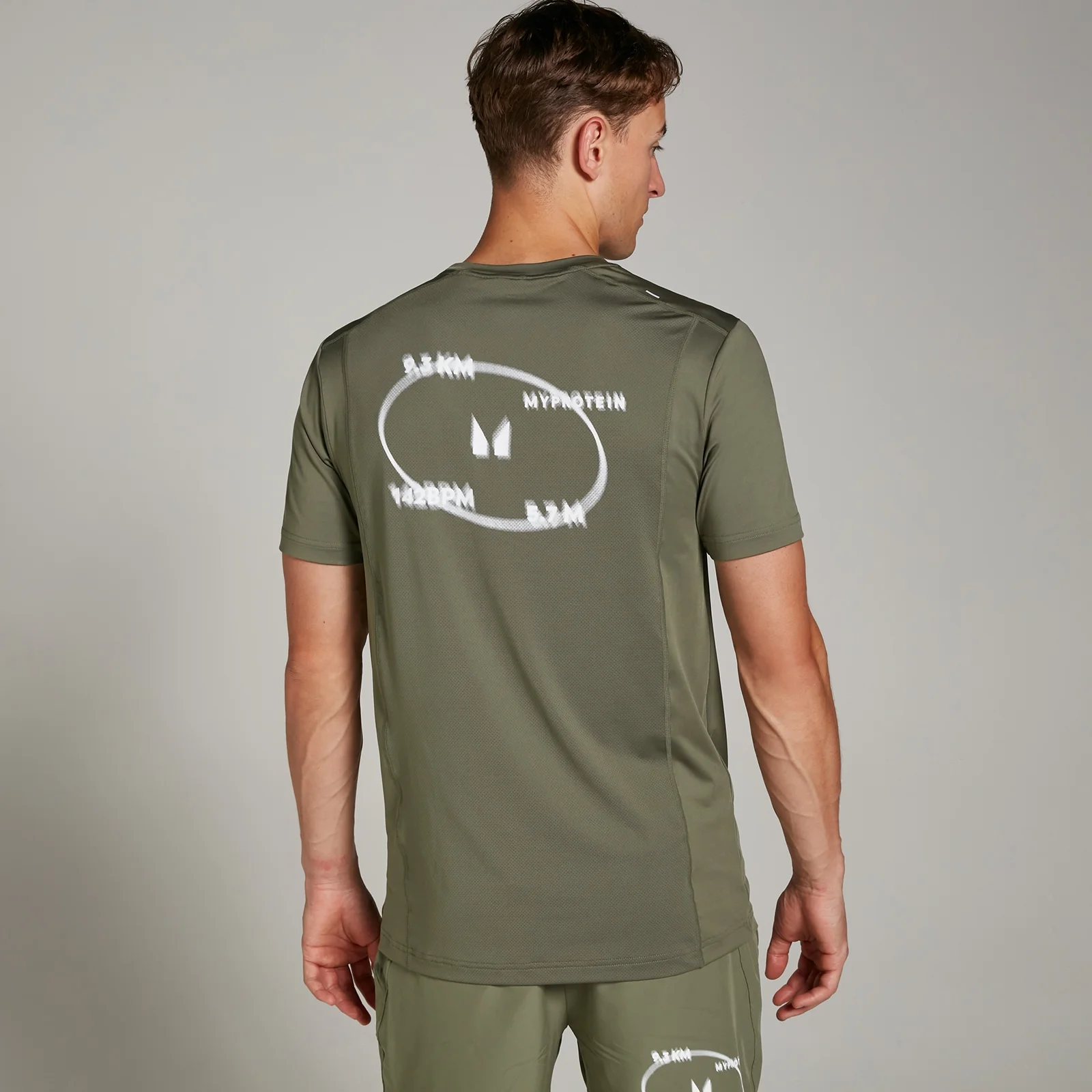T-shirt MP Velocity Tracking Graphic pour hommes – Olive poudré - XXXLImage1
