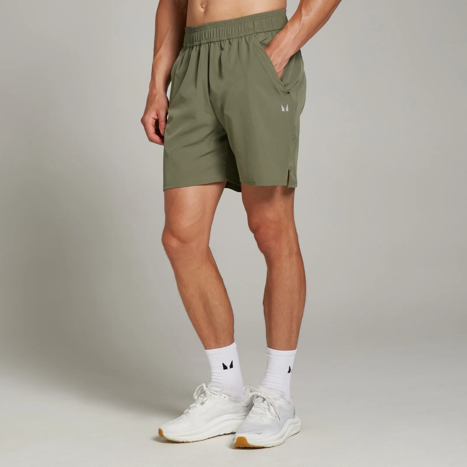 Short avec entrejambe de 13 cm MP Velocity Tracking Graphic pour hommes – Olive poudré - XSImage1
