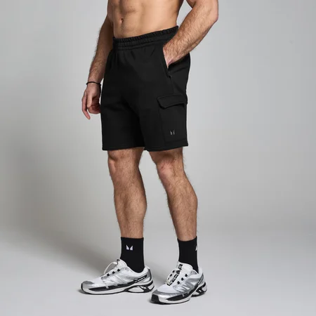 Short MP Cargo pour hommes – Noir