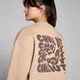 Sweat oversize MP Tempo Chill Out Graphic pour femmes – Crème