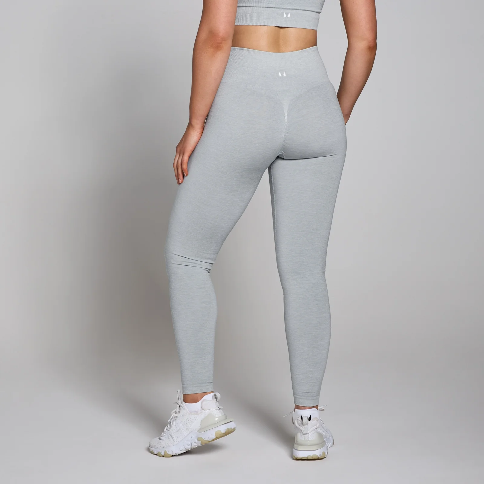 Legging sans coutures MP Tempo pour femmes – Gris chiné - MImage1