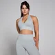 Brassière à dos nu sans coutures MP Tempo pour femmes – Gris chiné