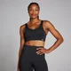 Brassière de sport Bonded Tempo Ultra pour femmes – Noir