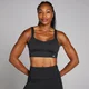 Brassière de sport Bonded MP Velocity Ultra pour femmes – Noir