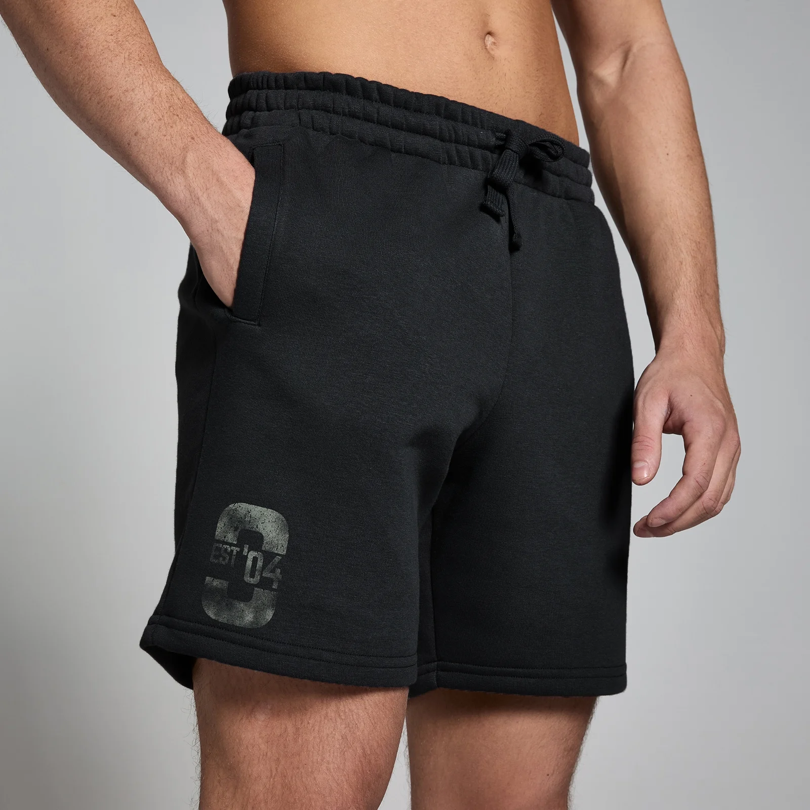 Short MP Origin Graphic pour hommes – Noir délavé - XXLImage1