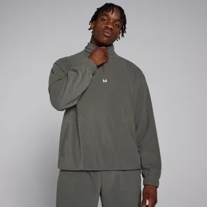 Polaire à fermeture éclair ¼ MP pour hommes – Gris acier - Size S
