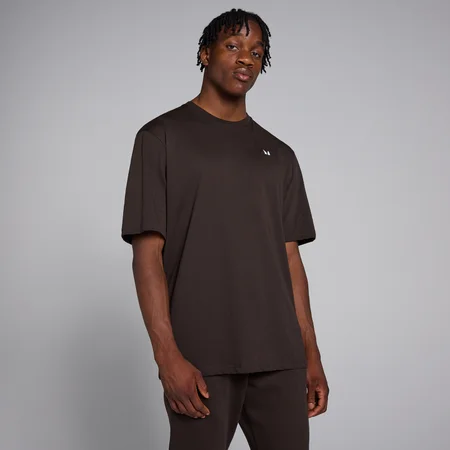 T-shirt oversize MP Rest Day pour hommes – Café