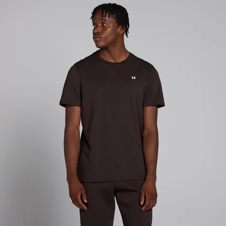 T-shirt à manches courtes MP Rest Day pour hommes – Café