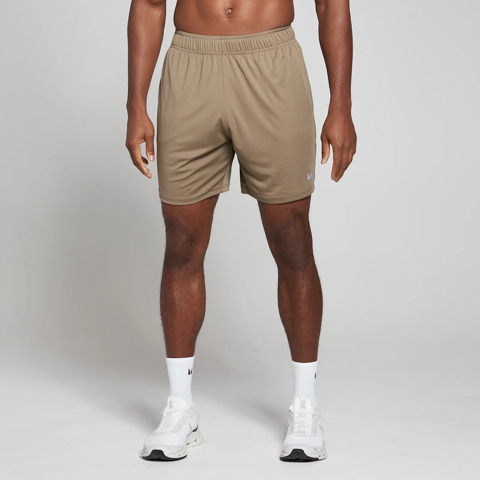MP Men's Lightweight 7 Inch Training Shorts - Soft Brown - LImage1