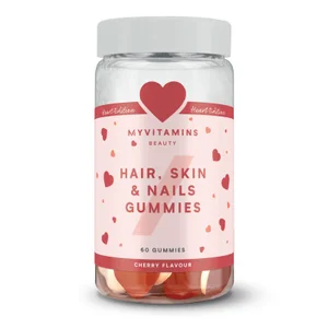 Pastilles gélifiées Cheveux, peau et ongles – Cœur à deux couches - Flavour Cherry