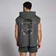 Débardeur à capuche MP Origin Graphic pour hommes – Gris délavé