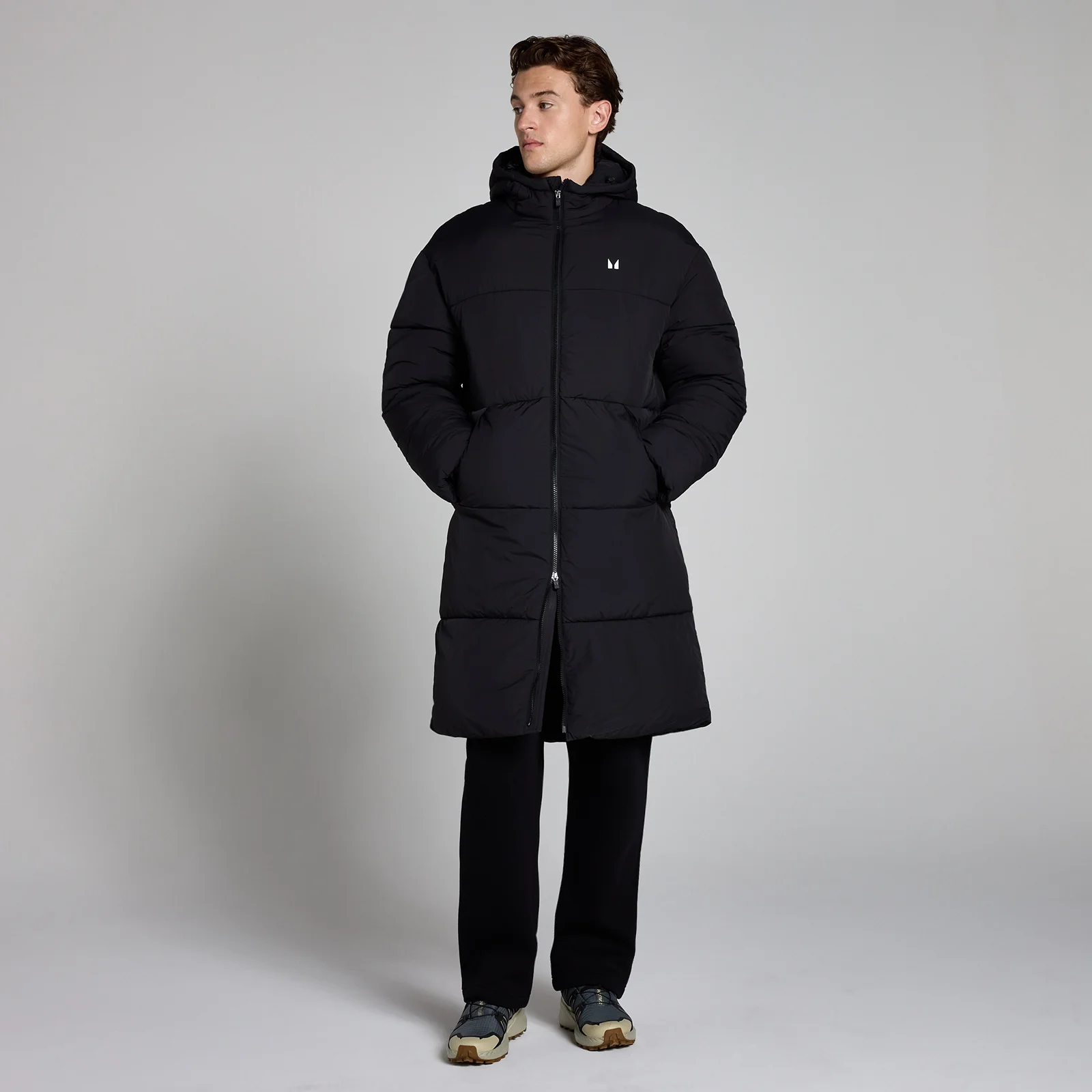 Doudoune longue MP pour hommes – Noir - XSImage1