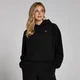 Sweat à capuche en polaire MP pour femmes – Noir