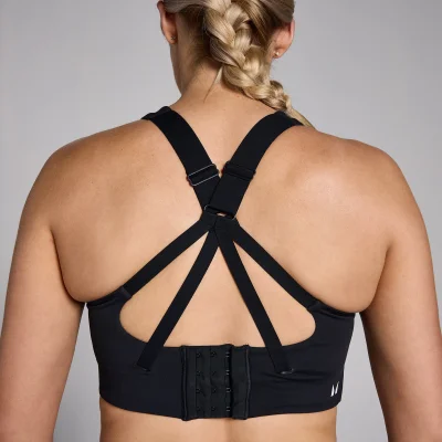 Brassière de sport à maintien supérieur MP Power pour femmes – Noir - XSImage6