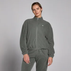 Veste zippée en polaire MP pour femmes – Gris acier - Size S
