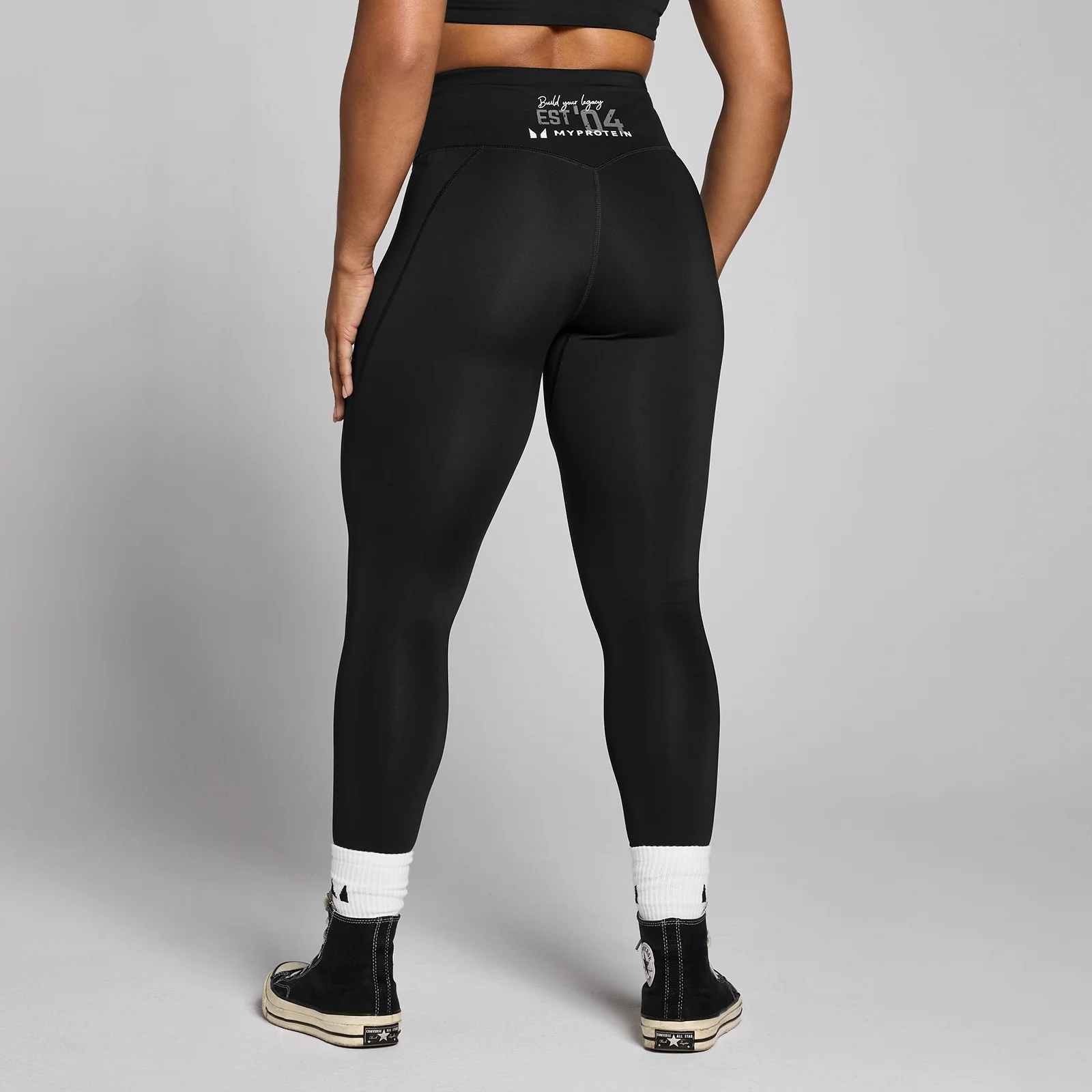 Legging d’entraînement graphique MP Origin pour femmes – Noir - XSImage1