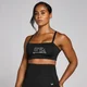 Brassière d’entraînement graphique MP Origin pour femmes – Noir
