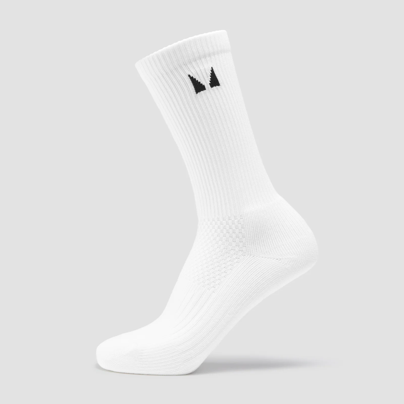 MP Running Socks - White - UK 9-11Image1