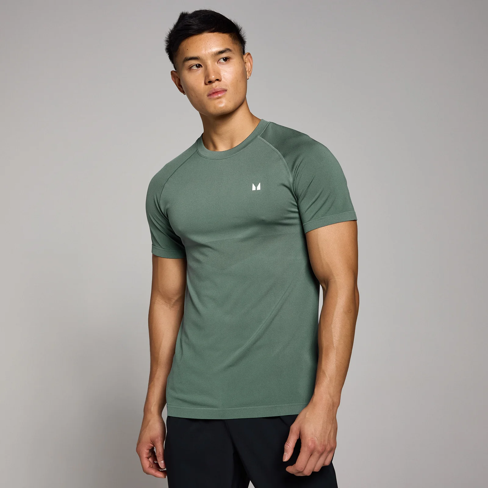 T-shirt sans coutures MP Tempo pour hommes – Pierre délavé - XXXLImage1