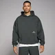 Sweat à capuche oversize MP Lifestyle – Noir délavé