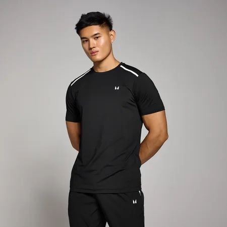 T-shirt MP Tempo Binding pour hommes – Noir