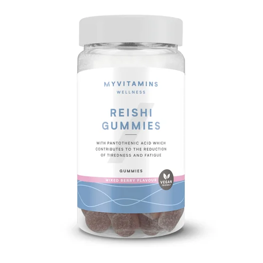 Pastilles gélifiées à l’extrait de champignon - 60gommes à mâcher - Reishi (Relax) - Mixed Berry