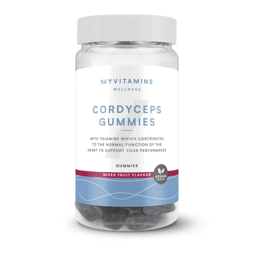 Pastilles gélifiées à l’extrait de champignon - 60gommes à mâcher - Cordyceps (Perform) - Mixed Fruit