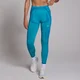 Legging hybride sans coutures MP Tempo pour femmes – Bleu océan