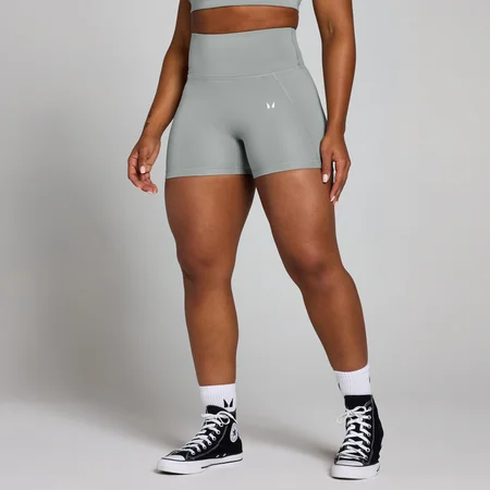 Short d’entraînement graphique MP Origin pour femmes – Gris fossile